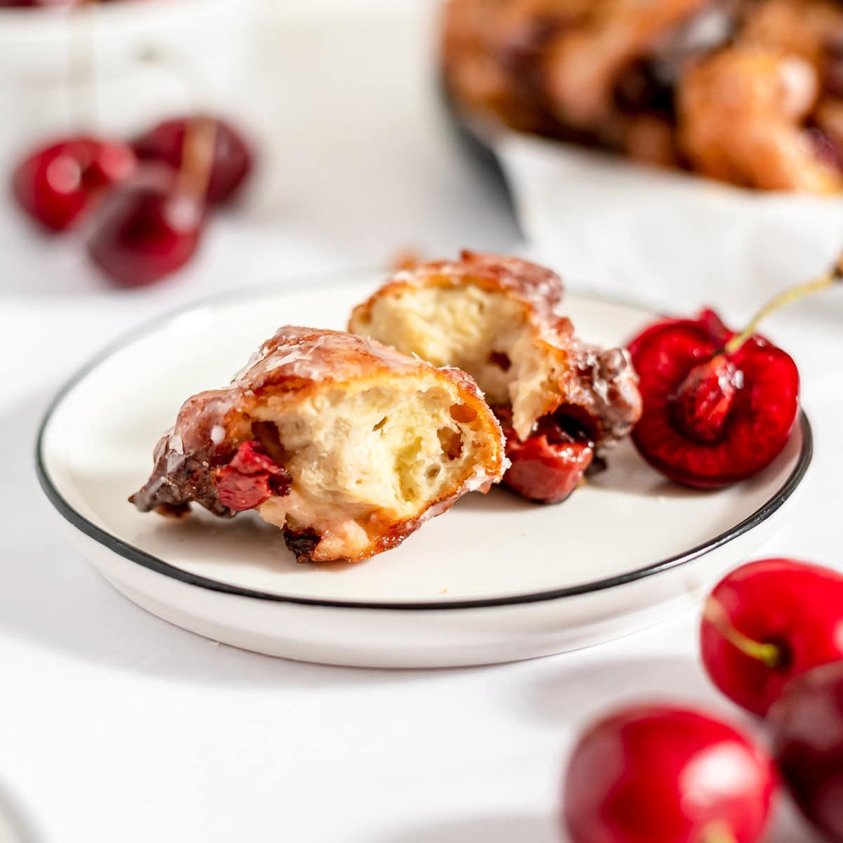 Easy Homemade Cherry Fritters