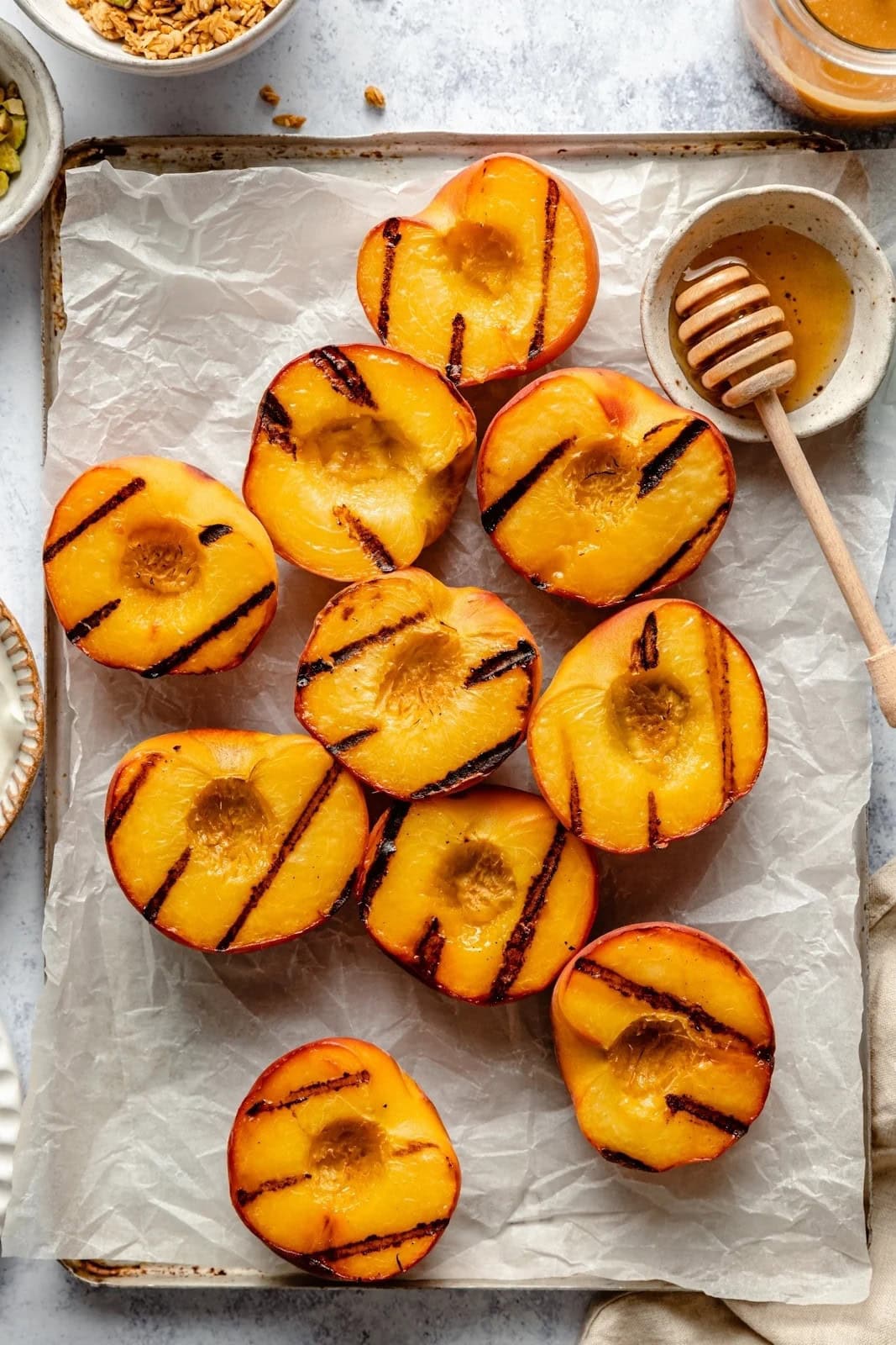 Grilled Peaches