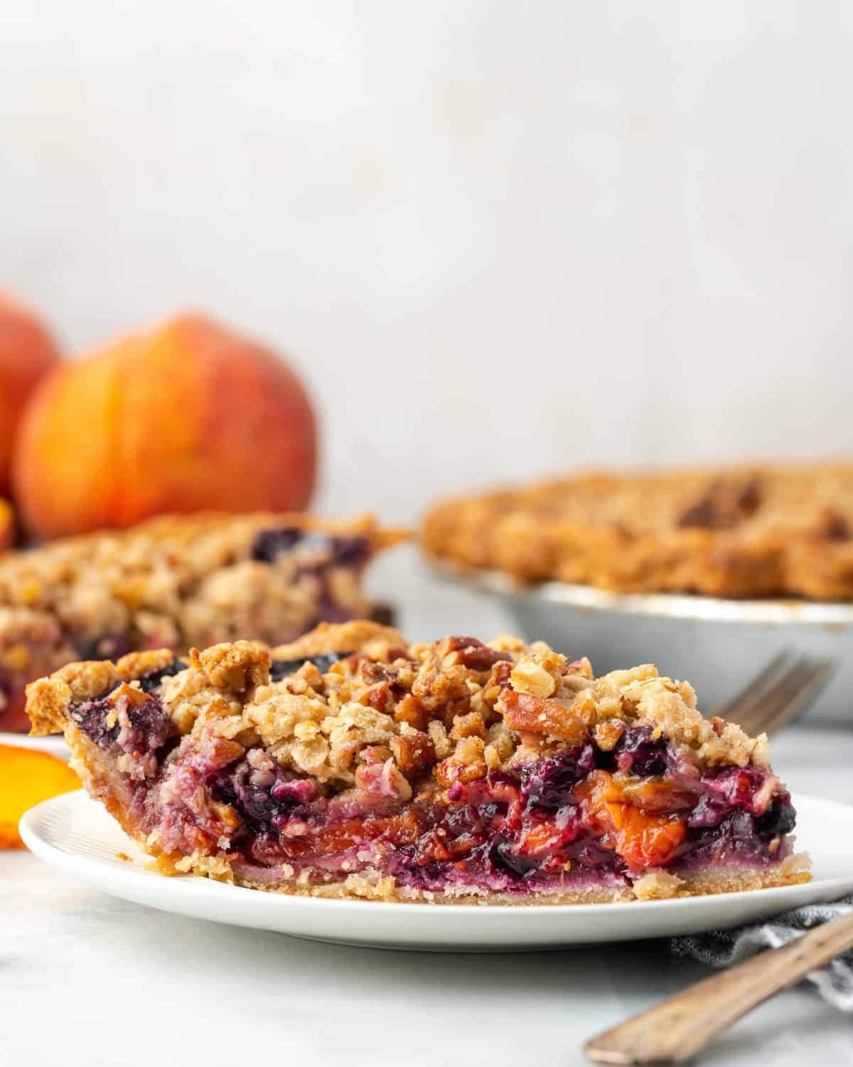 Blueberry Peach Pie