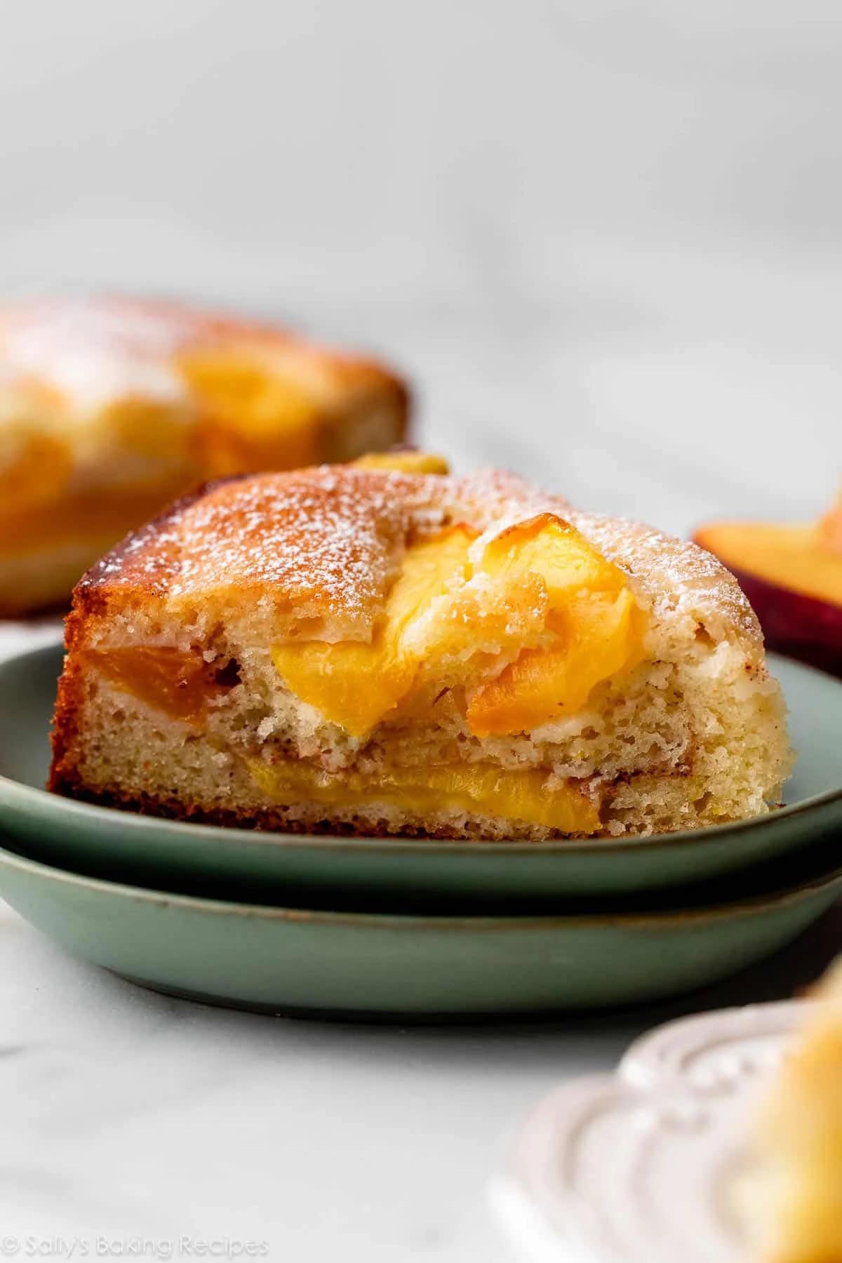 Fresh Peach Cake