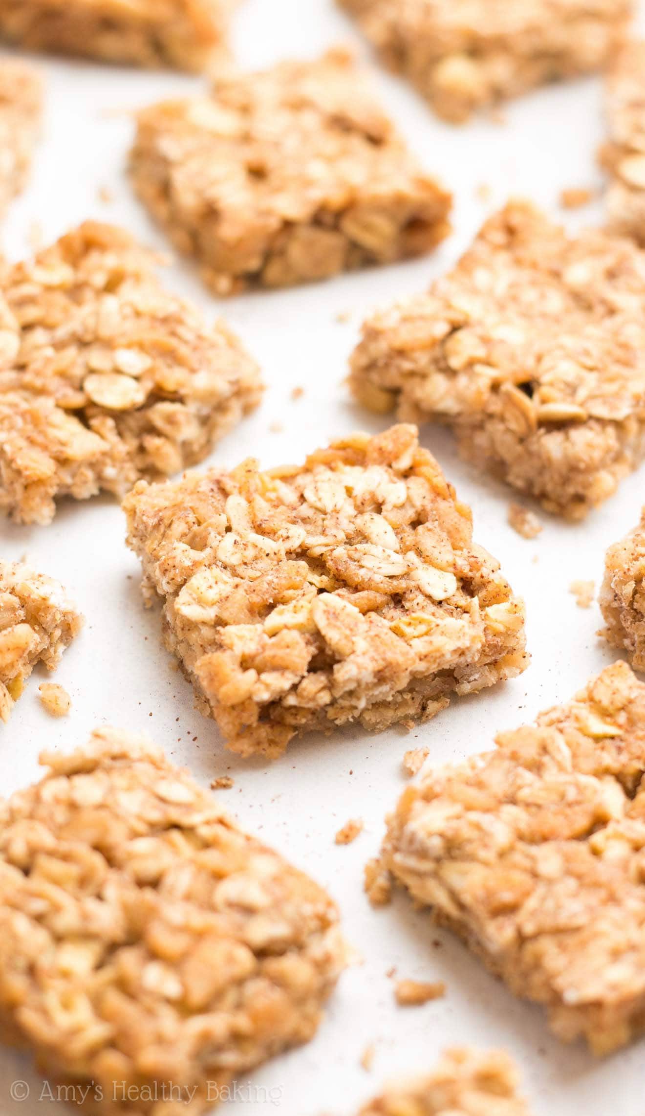 Healthy Apple Pie Granola Bar Bites