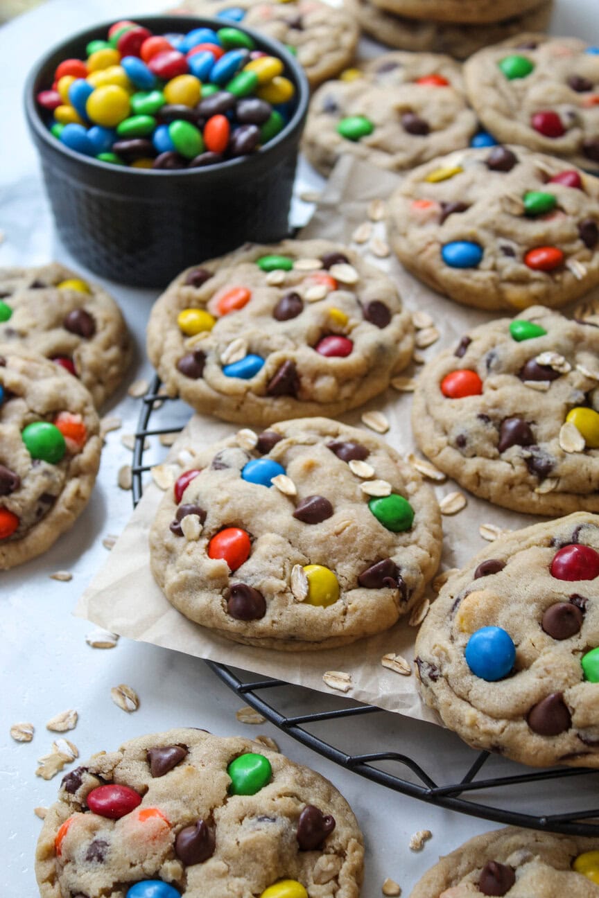 The Best Bakery Style Monster Cookies